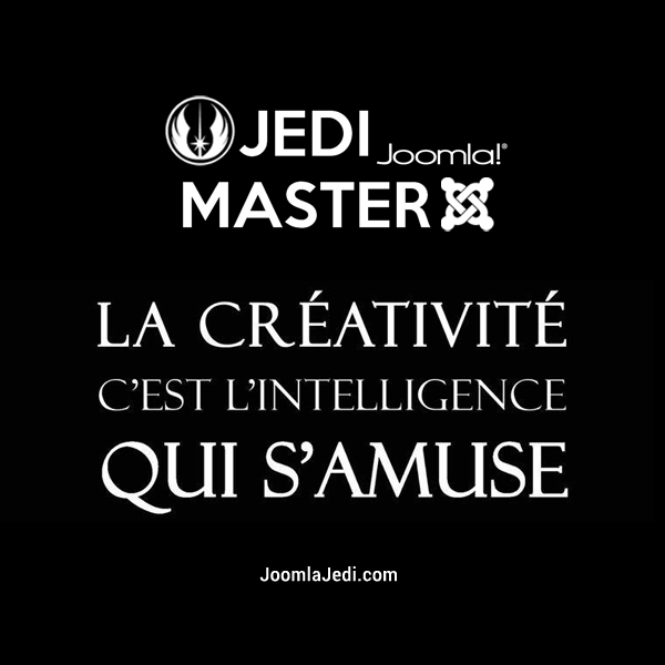 Faites leur confiance, ce sont des Maîtres Jedi Joomla!
